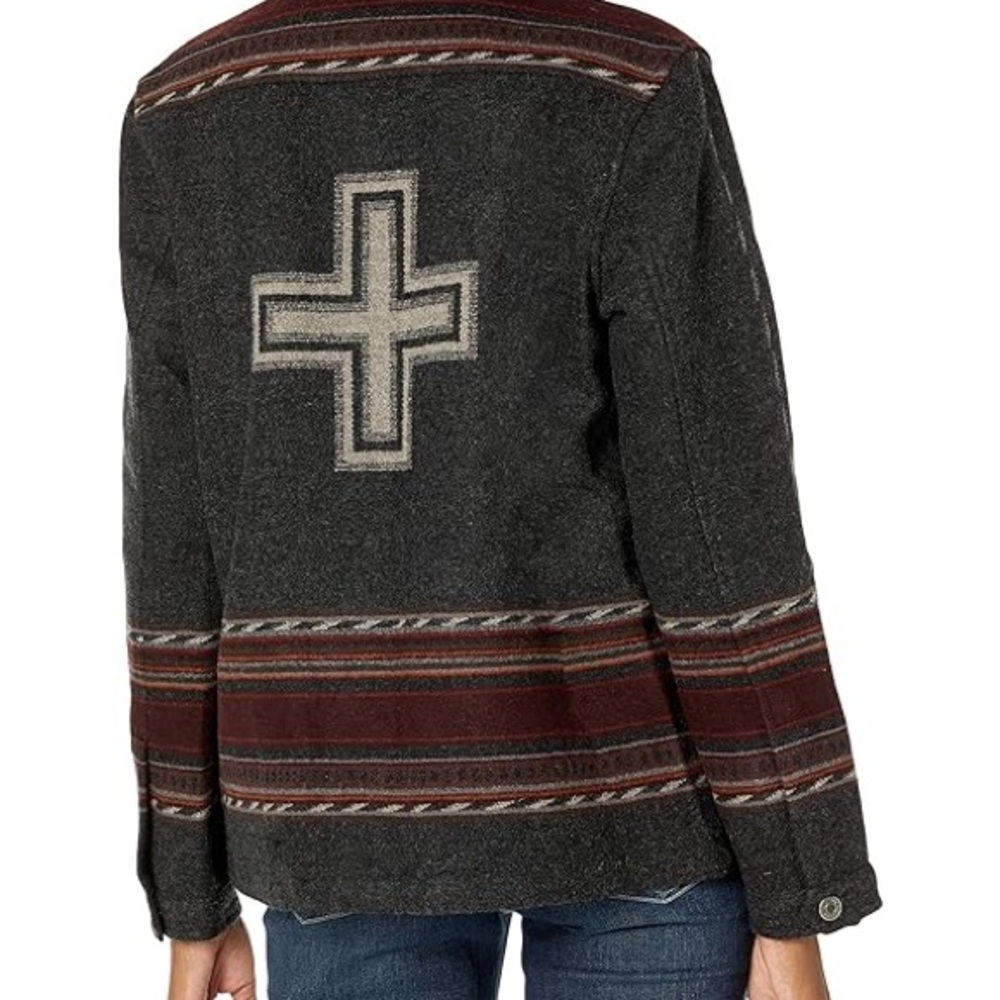 Pendleton WOMEN'S WESTERN HORIZONS WOOL COAT - women’s xs